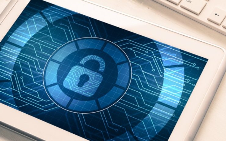 Mobile Device with a Security lock on it