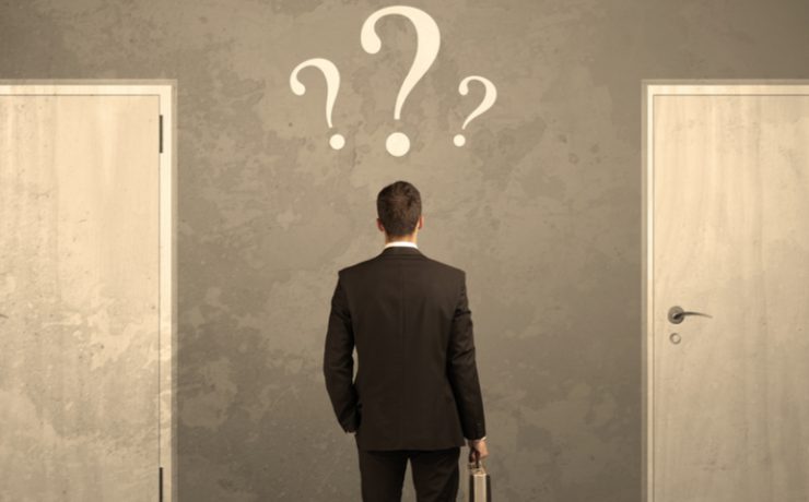 man with options