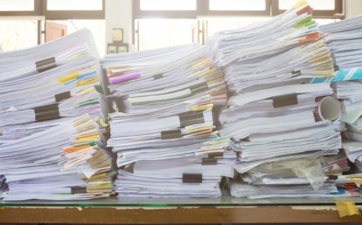 stack of papers
