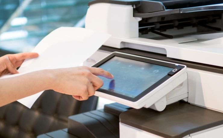 printer in use